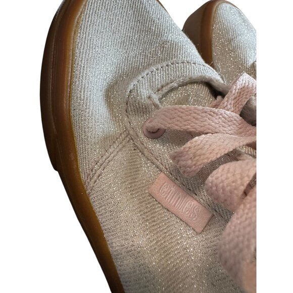 Etnies Girls Sz 2 Scout Hi Top Shoes Light Pink Canvas Sneakers - Picture 11 of 11